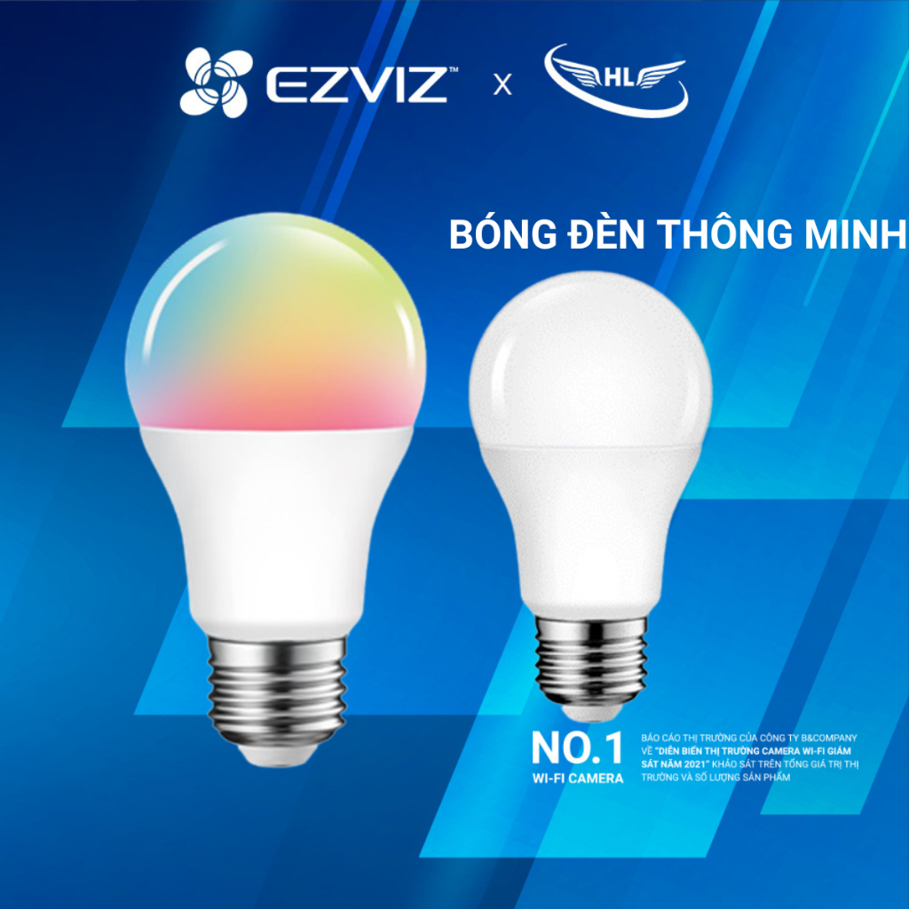Bóng đèn thông minh điều khiển qua app EZVIZ LB1 hàng chính hãng