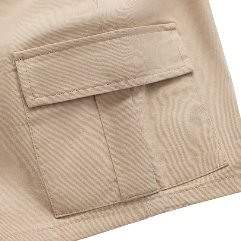 Quần Lửng Nam Kaki Màu Đen, Xanh lá, Kem Quần Short Nam Tập Gym, Chạy Bộ QDHH420 Unichic