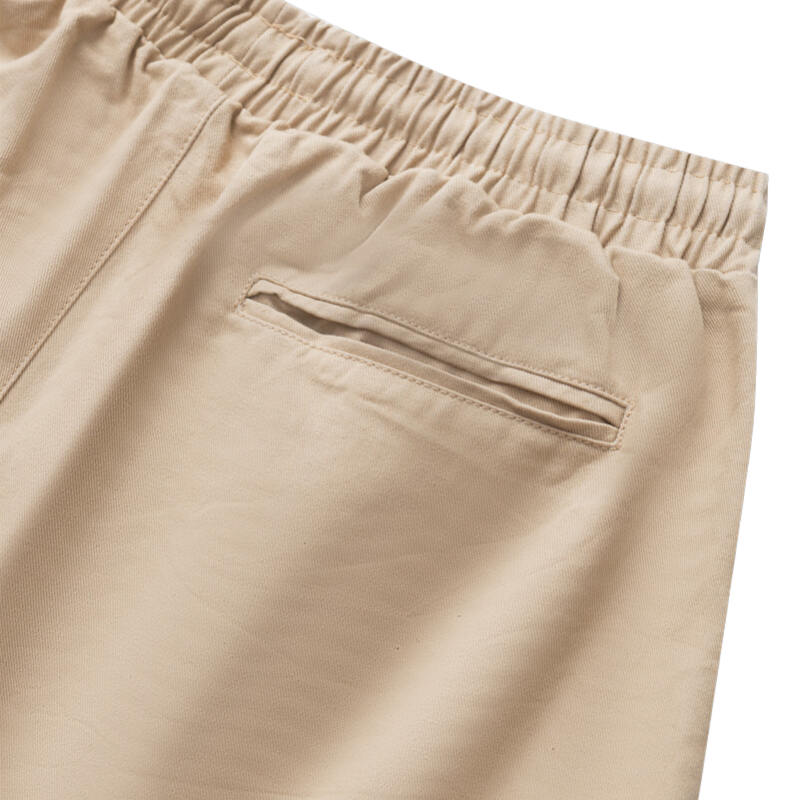 Quần Lửng Nam Kaki Màu Đen, Xanh lá, Kem Quần Short Nam Tập Gym, Chạy Bộ QDHH420 Unichic