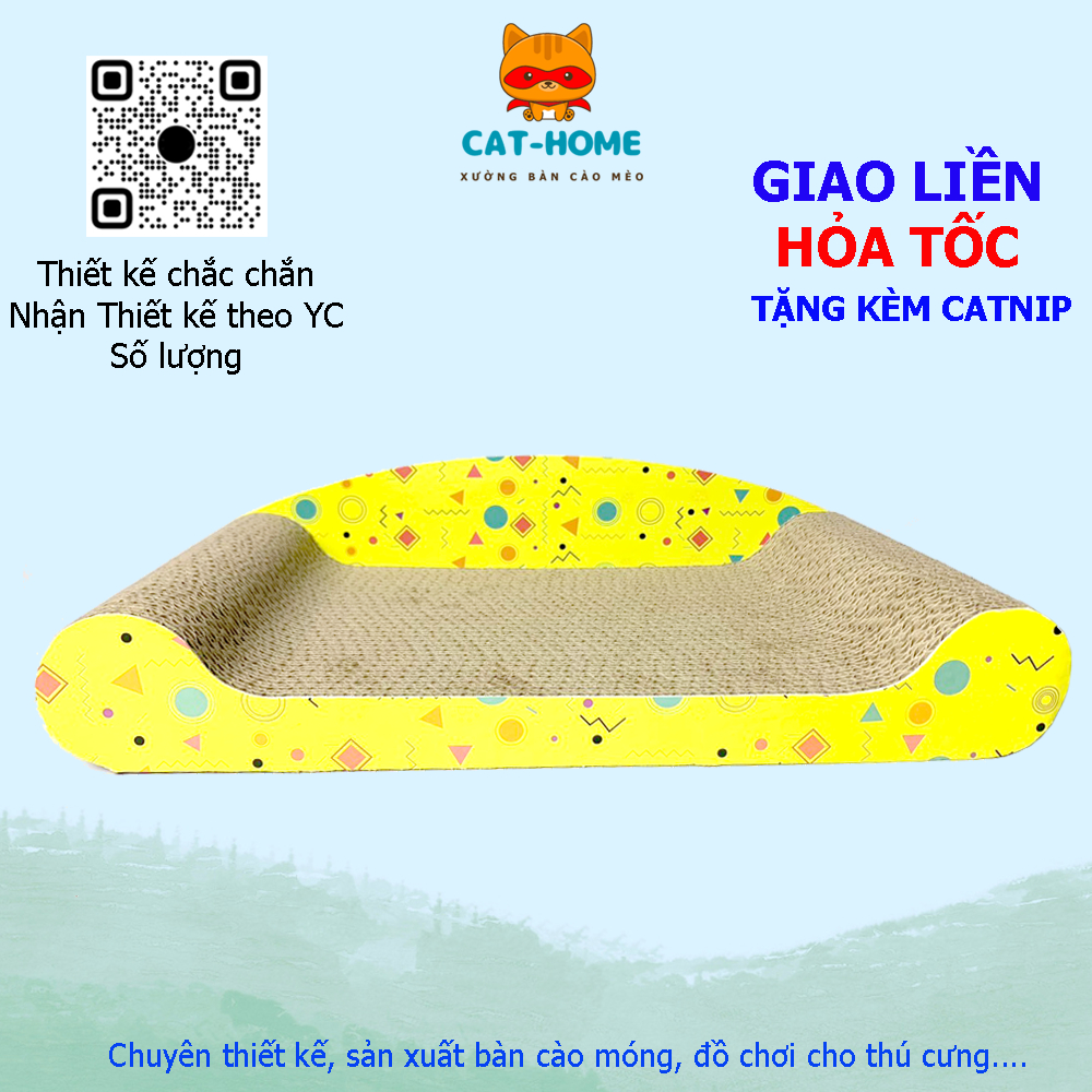 Bàn Cào Móng Cho Mèo Sofa Hot, bàn cào móng mèo