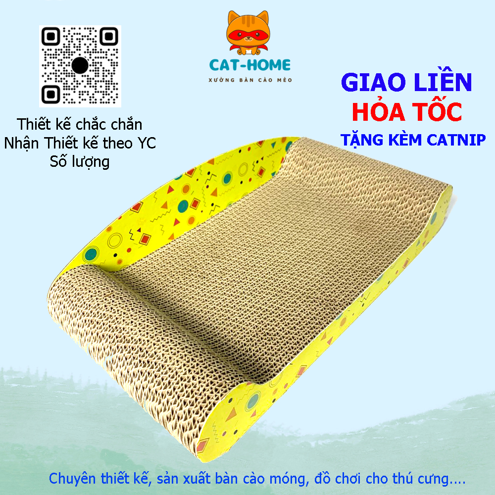 Bàn Cào Móng Cho Mèo Sofa Hot, bàn cào móng mèo