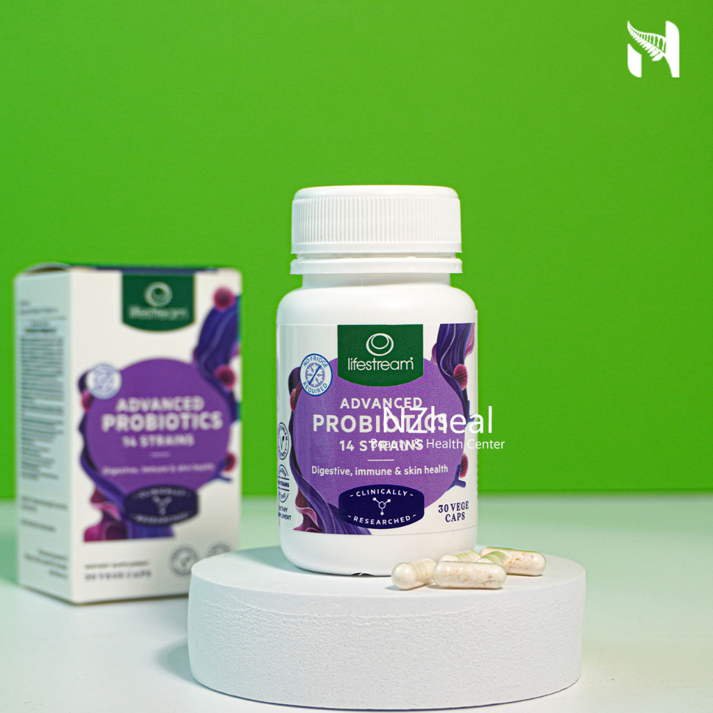 Men Vi Sinh 14 Chủng Lifestream Advanced Probiotics New Zealand 30 viên