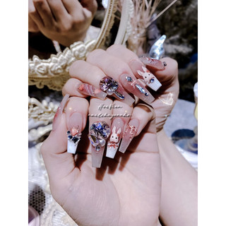 Sticker dán móng tay nail mẫu bé thỏ dễ thương