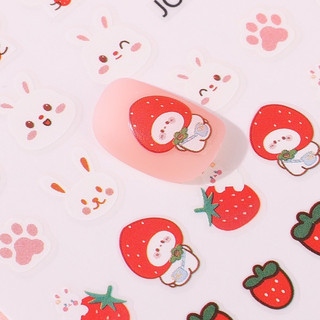 Sticker dán móng tay nail mẫu bé thỏ dễ thương