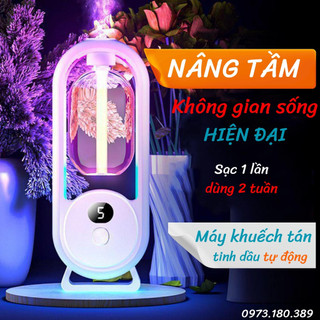 Máy xông tinh dầu tự động máy xịt thơm khách sạn khử mùi phòng tắm máy tạo hương thơm gia dụng máy phun nước hoa_BC02