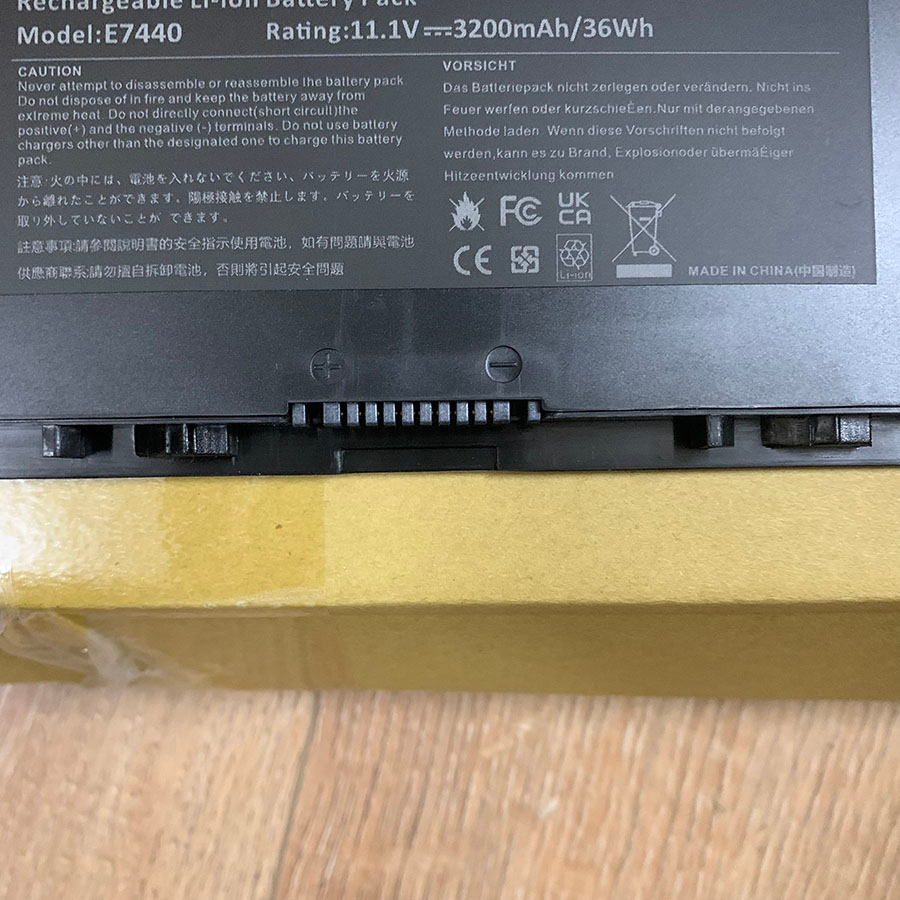 PIN DELL Latitude E7440 E7450 3RNFD 5K1GW G95J5 K8J43 ZIN 47W 7.4V NEW 100%