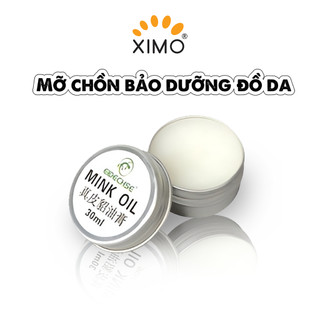 Mỡ chồn bảo dưỡng, chăm sóc và làm bóng cho đồ da, giày da, túi xách da, áo da Mink Oil XIMO (XDG67)