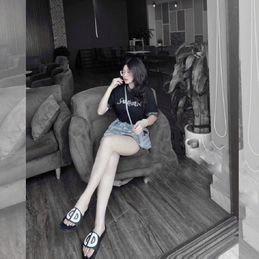 Chân váy jean ngắn chữ a đính đá , chân váy đính đá bò nữ lưng cao chất dày mịn không co dãn bông mặt vải có quần bảo vệ