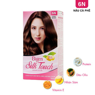 Kem Nhuộm Tóc Phủ Bạc Bigen Silk Touch Myphamtocspa