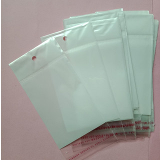 Túi OPP sữa kiếng số 6 có lỗ treo và dán miệng gói hàng tiện lợi sang trọng