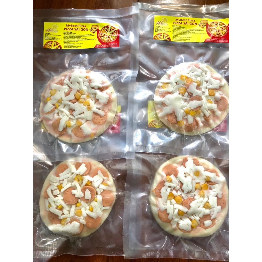 Bánh pizza bò bằm - Size 12cm, 16cm, 20cm