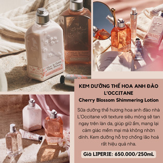 [L'Occitane] Sữa dưỡng thể hoa anh đào L'Occitane Cherry Blossom Body Lotion