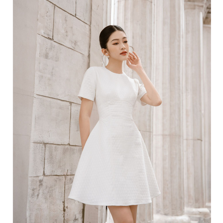 OLV - Đầm Katalina Puff Dress