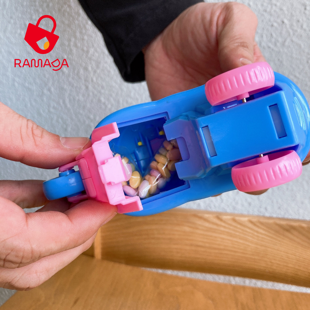 Ramada - Đồ chơi Giày Patin mặt hổ có kẹo Juqi dành cho bé