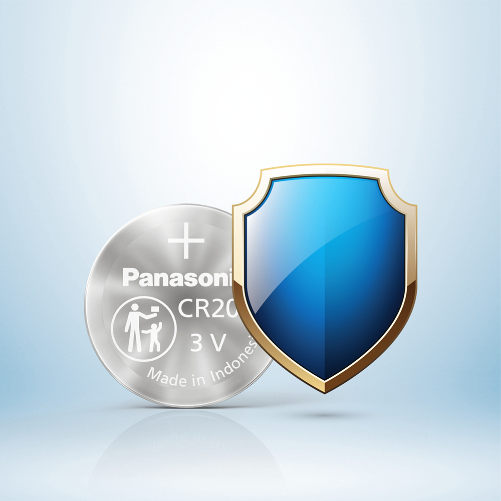 Vỉ 5 viên Pin nút Panasonic 3V CR-2025/5BE
