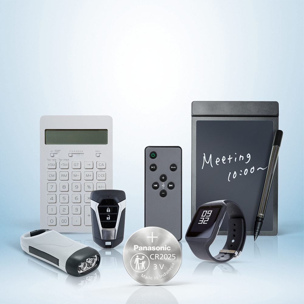 Vỉ 5 viên Pin nút Panasonic 3V CR-2025/5BE