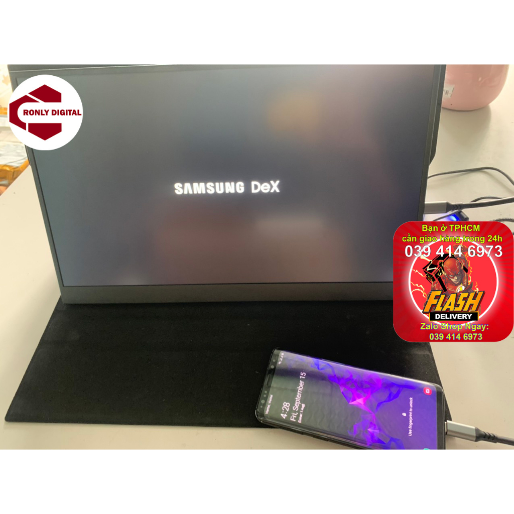 Màn hình di động 17.3 inch 2K QHD, HDMI + Type C, 60-144hz thunderbolt3, bao da, chân đế, Màn Mở Rộng, man hinh vi tinh