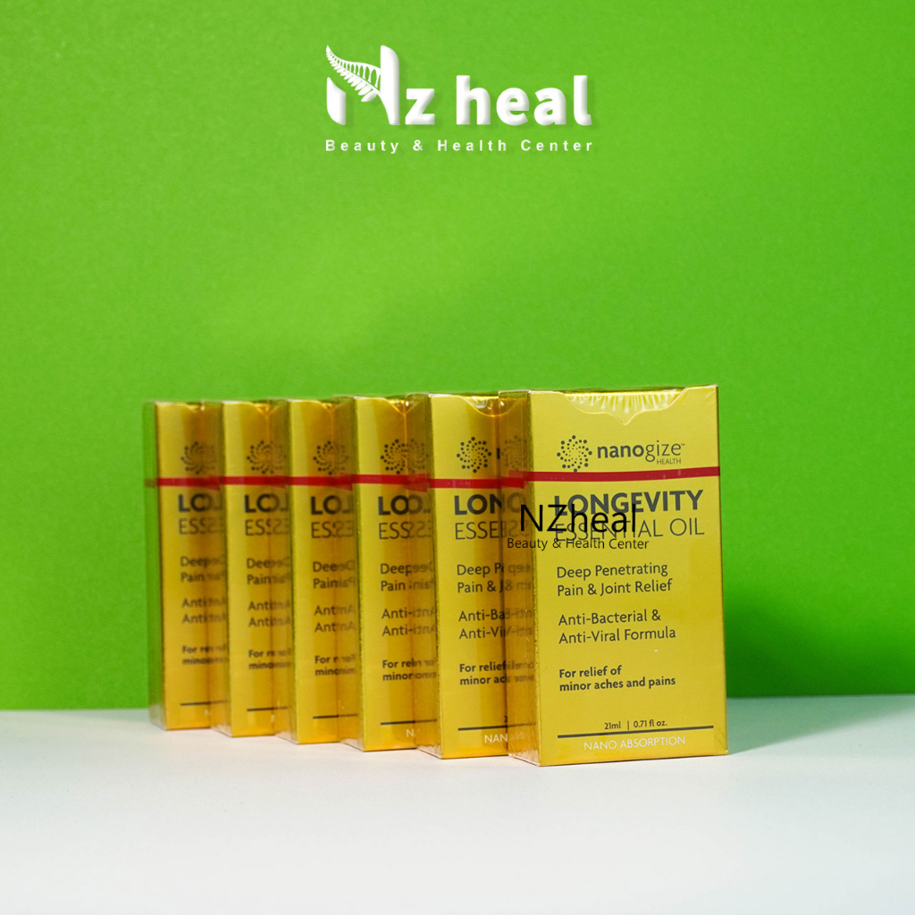 Dầu gió vàng NANOGIZE Longevity Essential Oil Deep Penetrating  - Date 01/2028