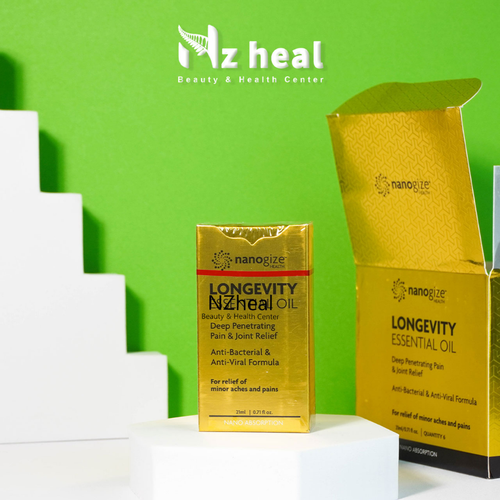 Dầu gió vàng NANOGIZE Longevity Essential Oil Deep Penetrating  - Date 01/2028
