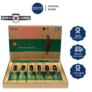 Hồng Sâm Nguyên Củ Tẩm Mật Ong JK Hàn Quốc Hộp (180g)