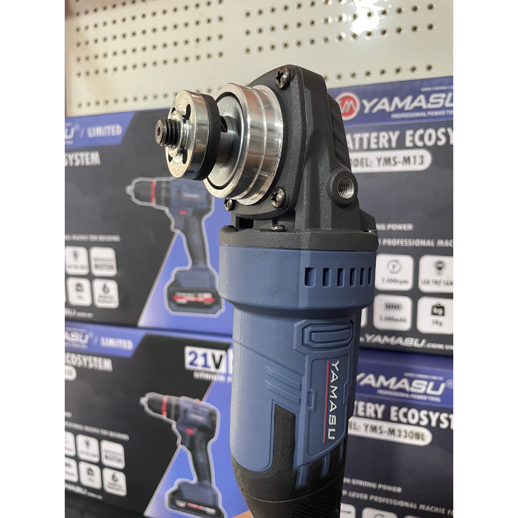 MÁY CẮT MÀI - PIN 21V YAMASU YMS-M100 MP Chân phổ thông