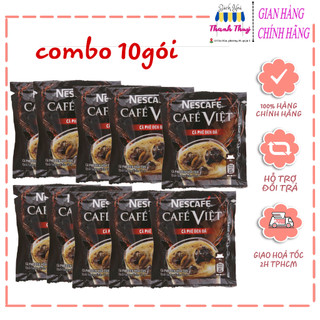 Combo 10 gói Cafe Việt Nescafe