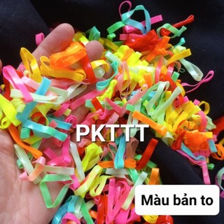 1kg thun cột tóc (màu/trong/đen/bi)