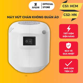 Máy hút chân không quần áo JIASHI bơm điện cầm tay mini hút chân không quần áo, chăn gối nhỏ gọn tiện lợi kèm túi MCK01