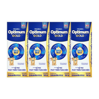 Thùng sữa bột pha sẵn Optimum Gold 180ml (48 hộp)