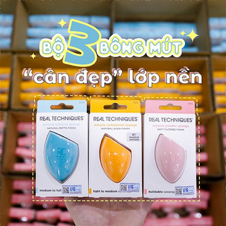 Bông Mút Trang Điểm Real Techniques Miracle Complexion Sponge