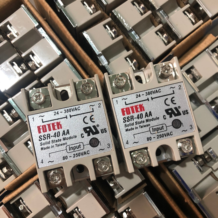 Rơ le Bán Dẫn   Fotek Solid SSR-25/40 AA, DA- phụ kiện cho máy pha cà phê
