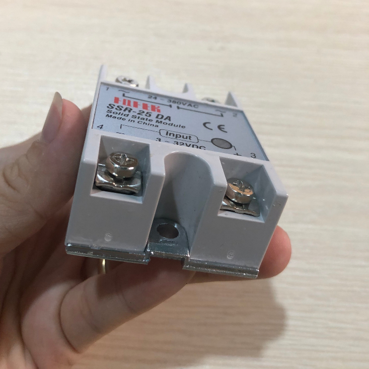 Rơ le Bán Dẫn   Fotek Solid SSR-25/40 AA, DA- phụ kiện cho máy pha cà phê