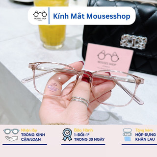 Gọng kính cận vuông nhựa mousesshop mã 8245