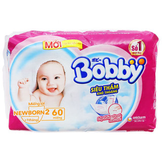 Miếng lót Bobby Newborn2 60 miếng