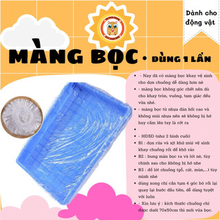 Màng bọc lồng tiện dụng dành cho thỏ, bọ, chó, mèo,...