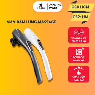 Máy Đấm Lưng Massage Cầm Tay JIASHI Đa Năng Massage Toàn Thân Cao Cấp 6 Đầu Massage Thay Thế - MMS01
