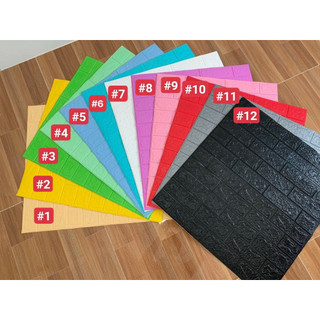 Xốp dán tường Giả gạch 3D  đủ màu loại, chống nước tốt