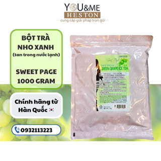 Bột trà nho xanh hòa tan hiệu Sweet Page 1KG Hàn Quốc