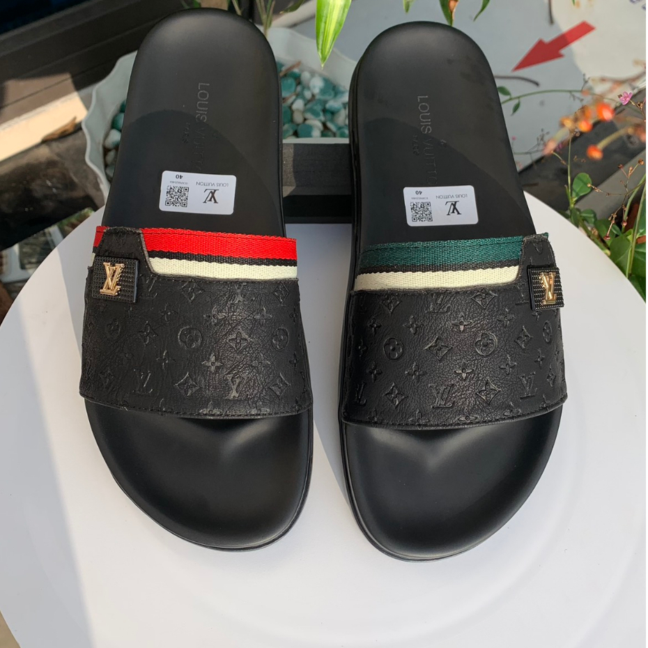 Dép bản quai  ngang nam nữ l - v cao cấp  mã M008