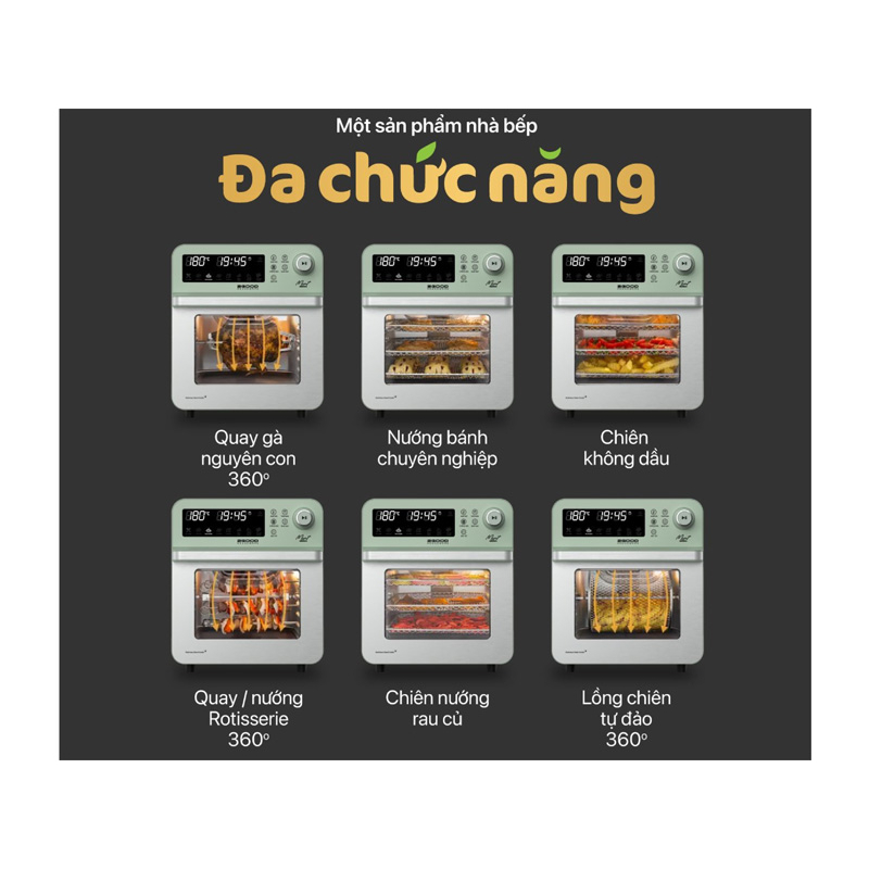 Nồi chiên không dầu 2GOOD S19 (14,5 lít)