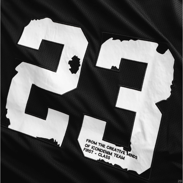 Áo thun nam Lưới ICONDENIM Orgnls Oversize form oversize năng động - ATID0251