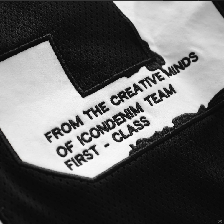 Áo thun nam Lưới ICONDENIM Orgnls Oversize form oversize năng động - ATID0251