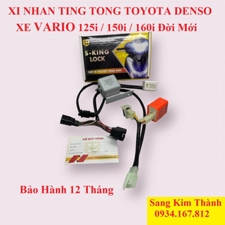 Bộ kèn xi nhan ting tong toyota denso cho xe vario 125i 150i 160i mẫu mới