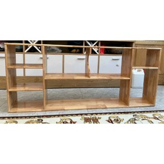 Kệ sách gỗ treo tường 1m4