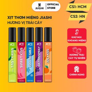Xịt Thơm Miệng Kissing Spray, Xịt Thơm Miệng ACEMAN Hương Vị Tự Nhiên The Mát Nam Nữ 10ml XTM01
