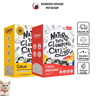 Cát vệ sinh đậu nành (tofu) CATURE túi 6 lít