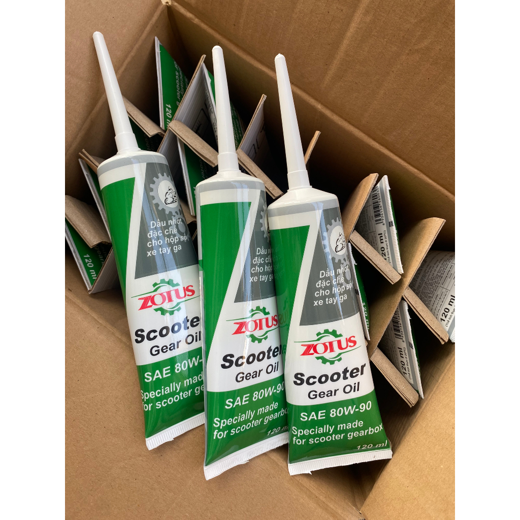 Dầu nhớt láp ZoTus dùng cho hộp số các dòng xe ga SH,LEAD,VISION,AB,... và các xe ga khác