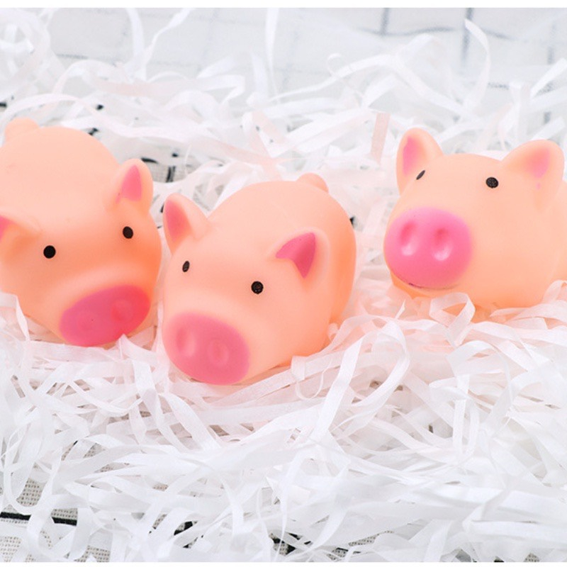 Đồ chơi thú nhỏ nhựa dẻo bóp kêu chíp chíp- Thả bồn tắm, tạo thích thú cho bé - Baby chill