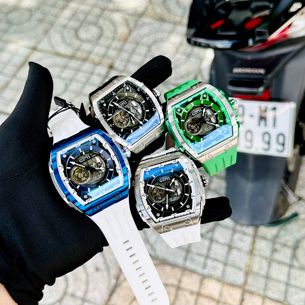 Đồng hồ nam dây cao su Bonest Gatti King Sport BG5602-A2