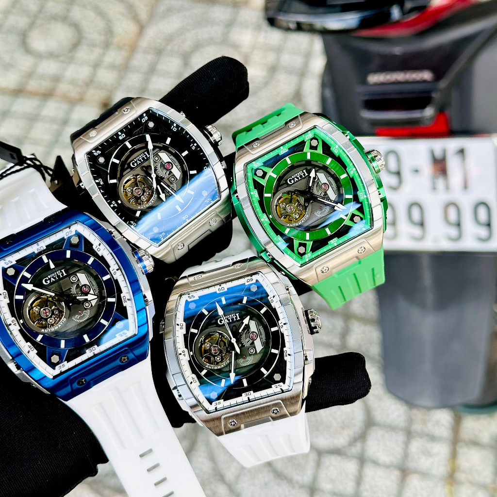 Đồng hồ nam dây cao su Bonest Gatti King Sport BG5602-A2